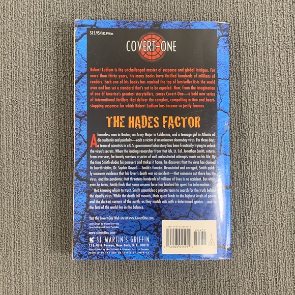 Covert-One Series: The Hades Factor by Gayle Lynds & Robert Ludlum (2000, Trade - Picture 5 of 9
